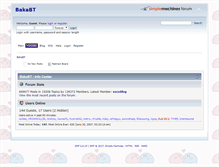 Tablet Screenshot of forums.bakabt.me
